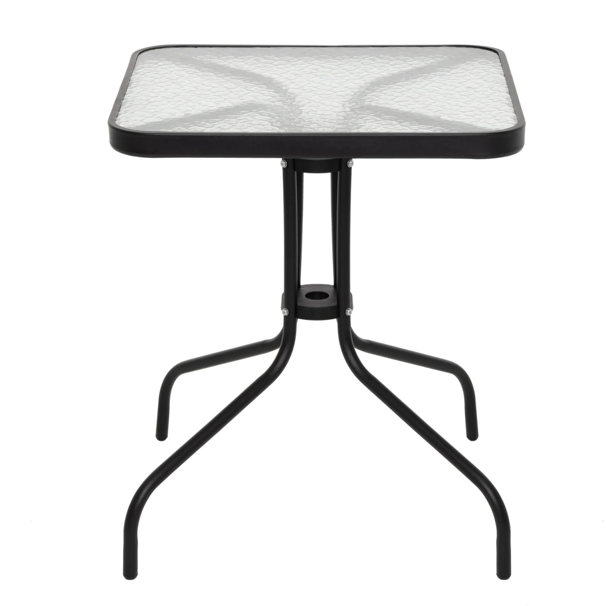 Tavolo quadrato top in vetro in offerta da Happy Casa