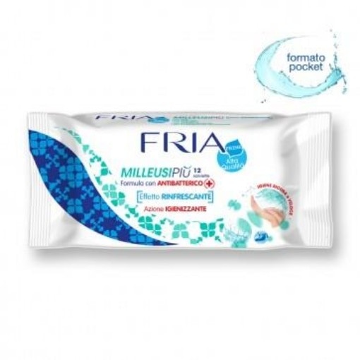 Salviettine Fria Poket igienizzante intimo 12 pz in offerta da Maury's