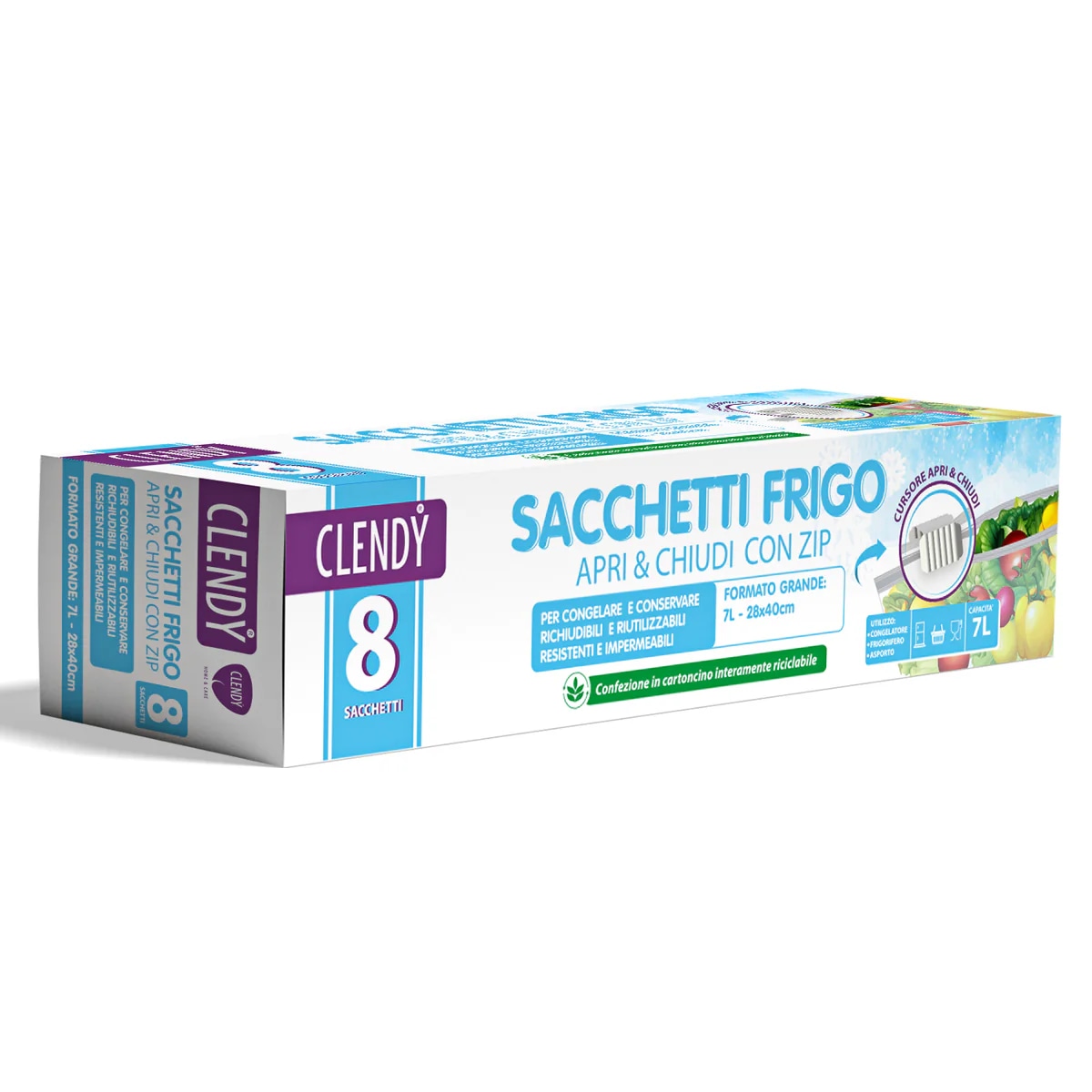 Clendy Sacchetti Frigo con Zip in offerta da Happy Casa