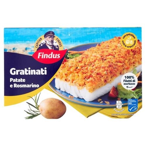 I gratinati surgelati gusti assortiti 380 g Capitan Findus in offerta da Iper La grande i
