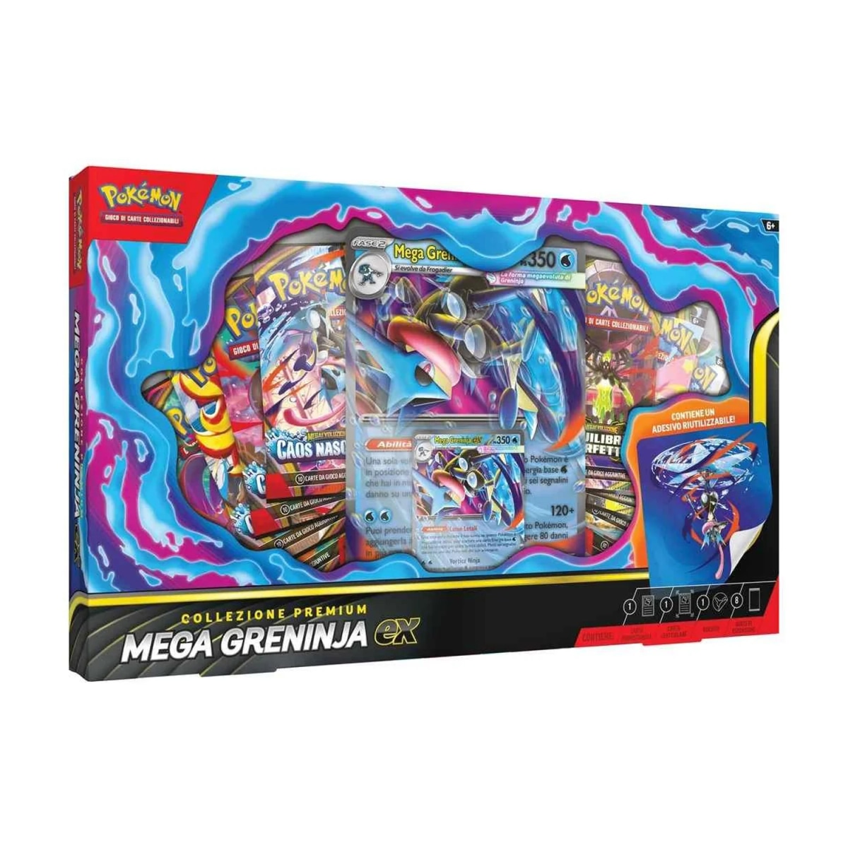 Pokémon collezione premium Mega Greninja-ex in offerta da Comet