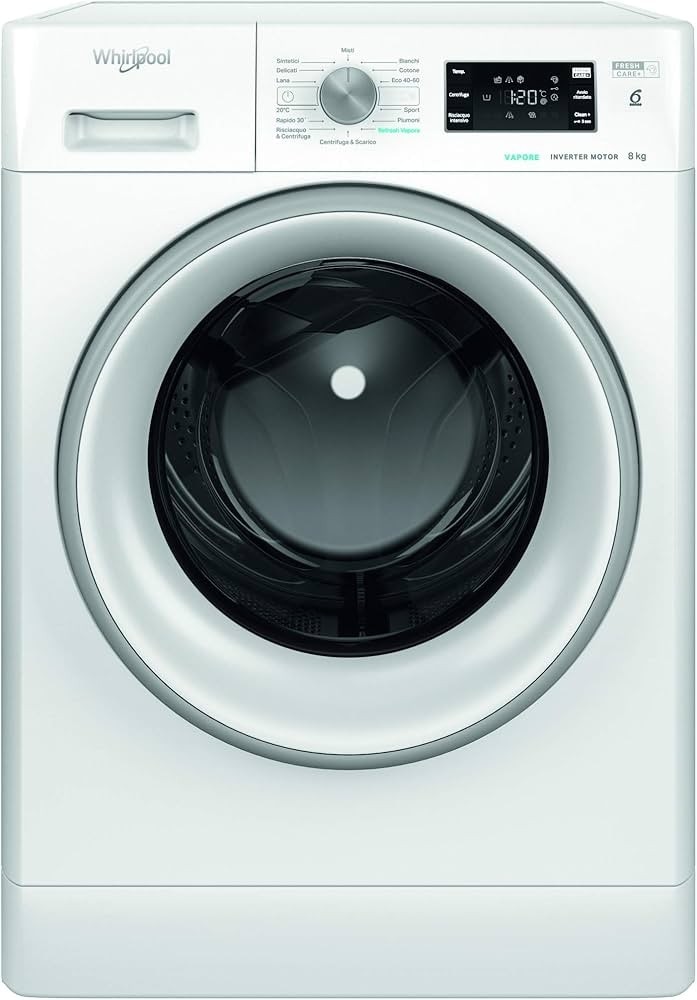 Lavatrice FFB 846 SV IT 1400 giri/min, 8 KG WHIRLPOOL - Offerta nel negozio MediaWorld
