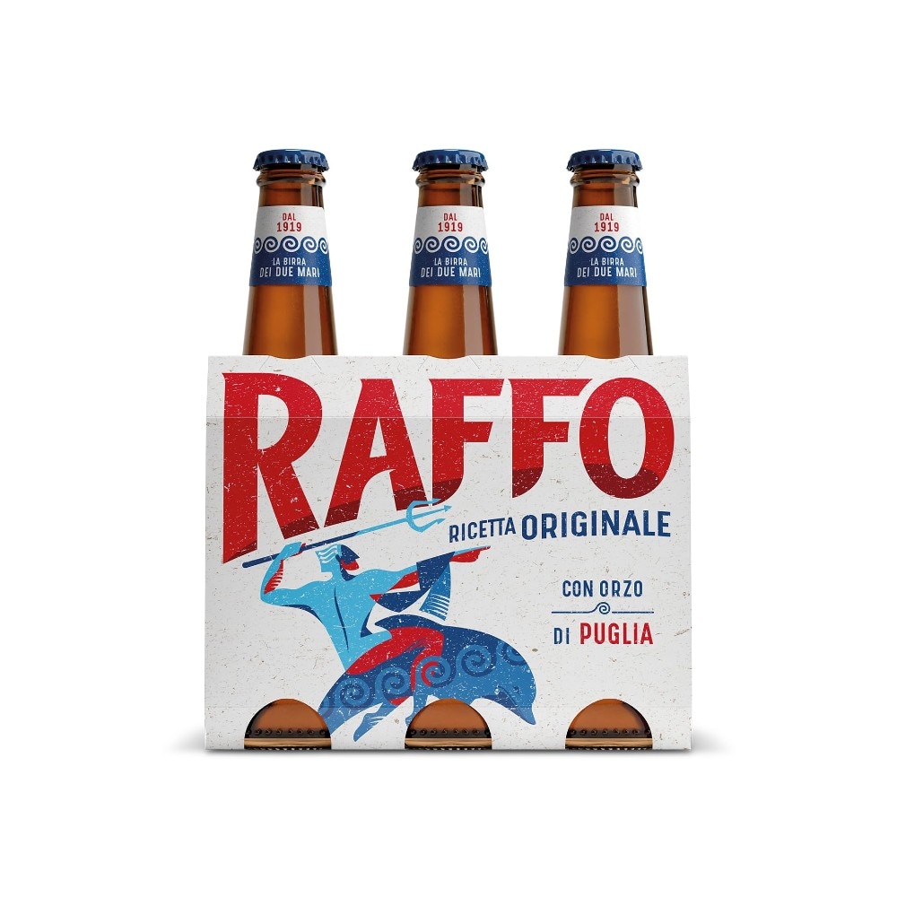 Birra Raffo Originale 3 x 330 ml (990 ml total) in offerta da Carrefour