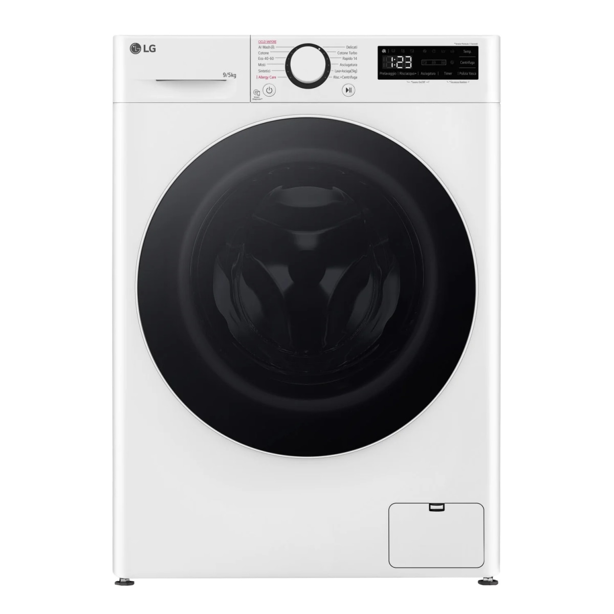 LG Lavasciuga Snella D2R5S09TSWW 9+5KG in offerta da Trony