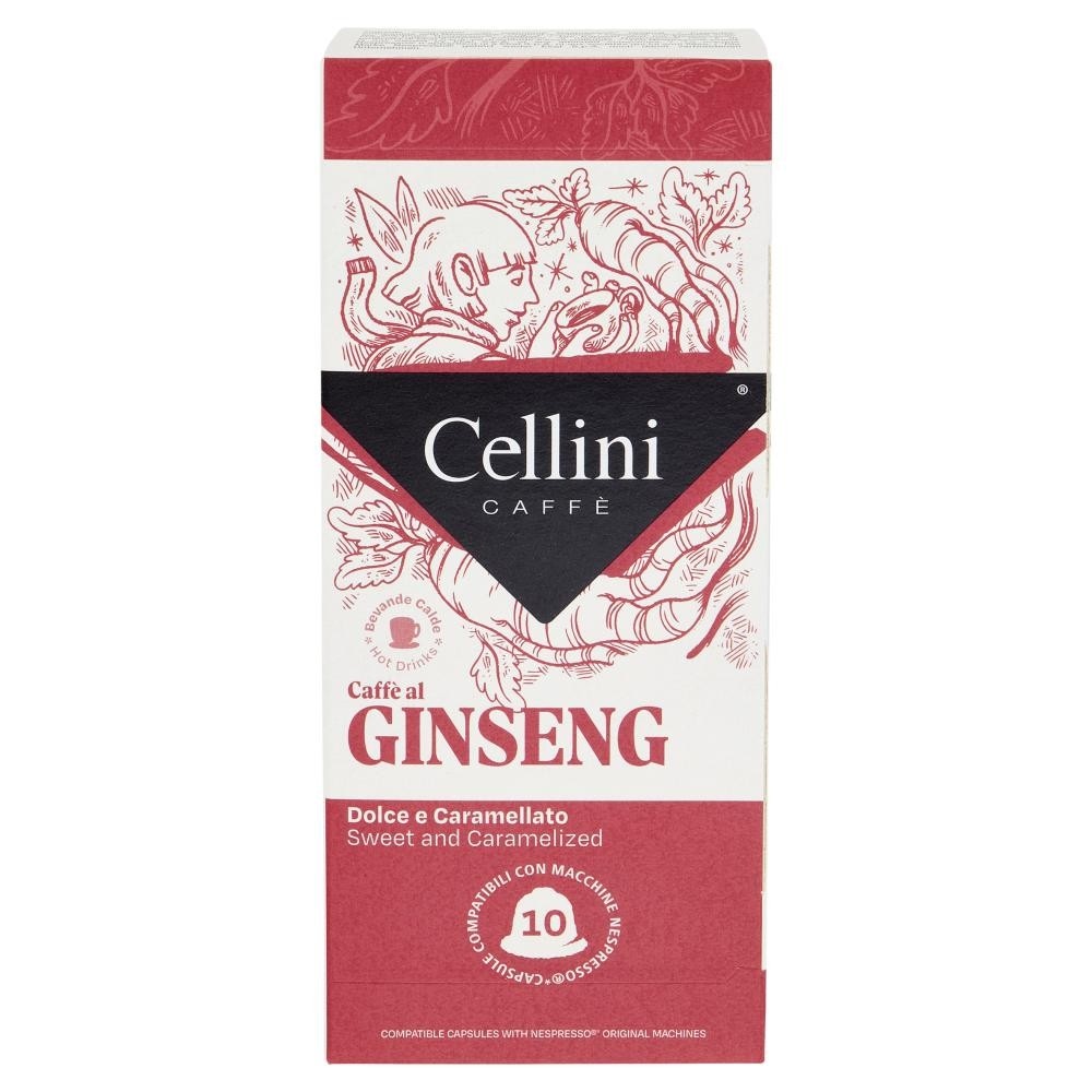 Capsule al Ginseng Compatibili Nespresso Cellini Conf. 10 pz, 70 g in offerta da Carrefour
