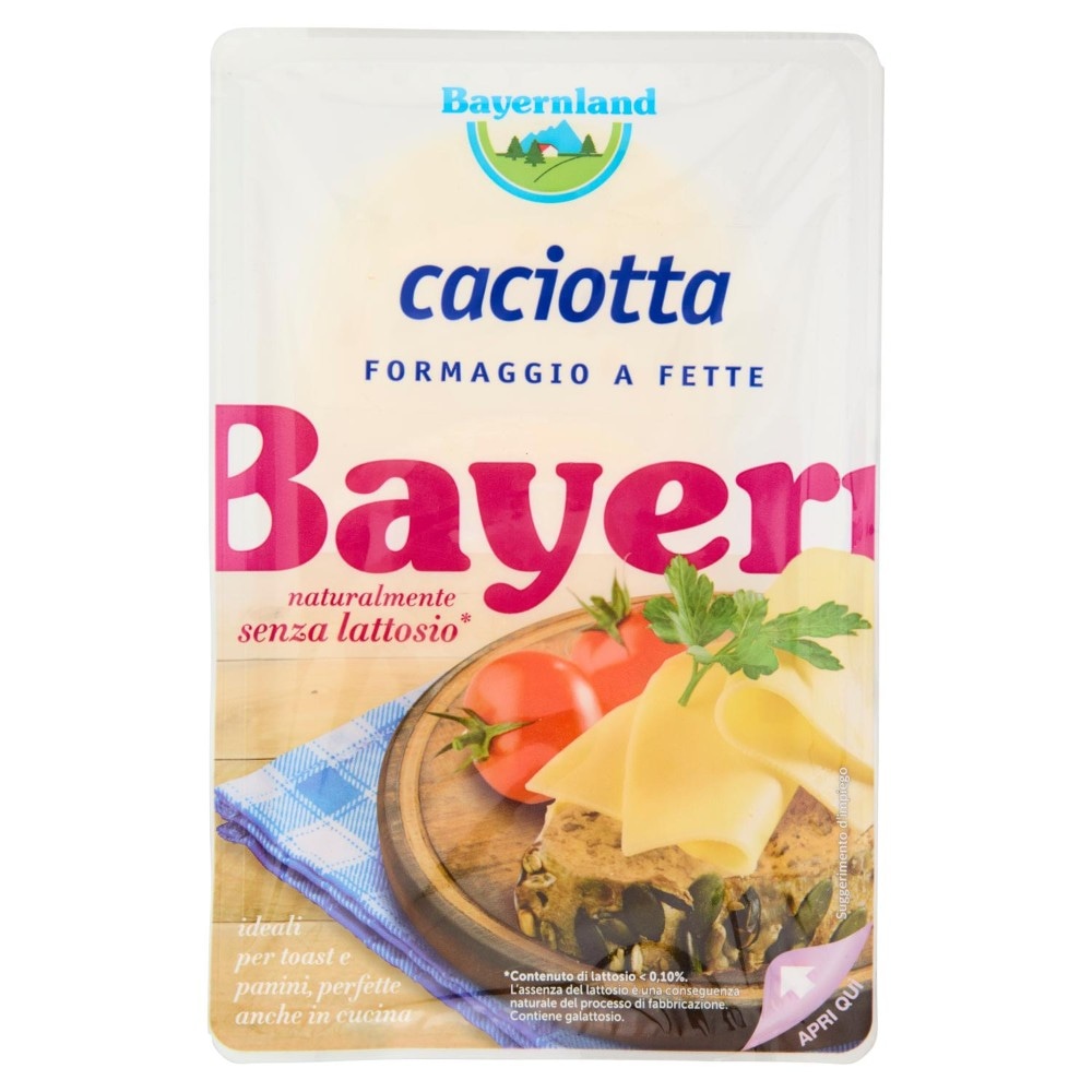 Formaggio a Fette Senza Lattosio Bayernland 100 g in offerta da Il Gigante