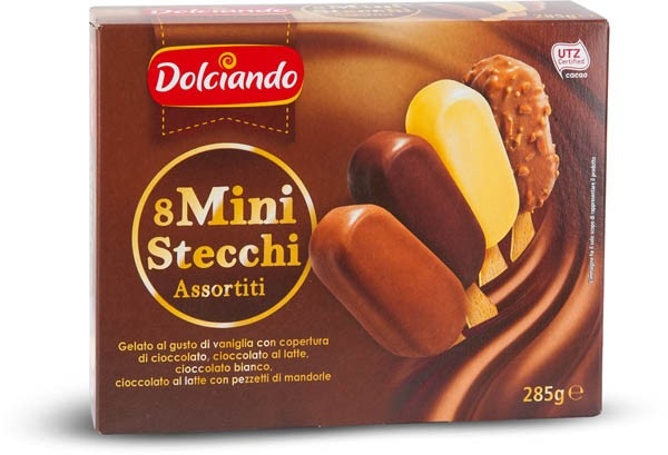 Mini stecchi assortiti 8 pz (285 g) Dolciando in offerta da Eurospin