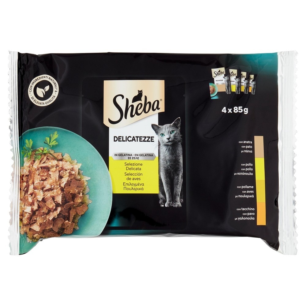 Sheba Selezione cibo umido per gatto 4x85 g in offerta da DeSpar