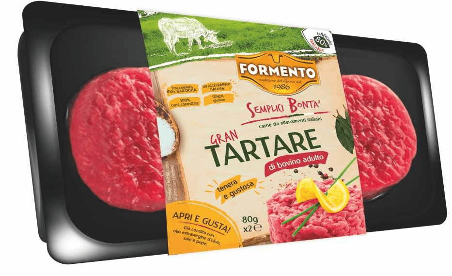 Gran Tartare di bovino adulto 80x2 g Formento - Offerta nel negozio MD