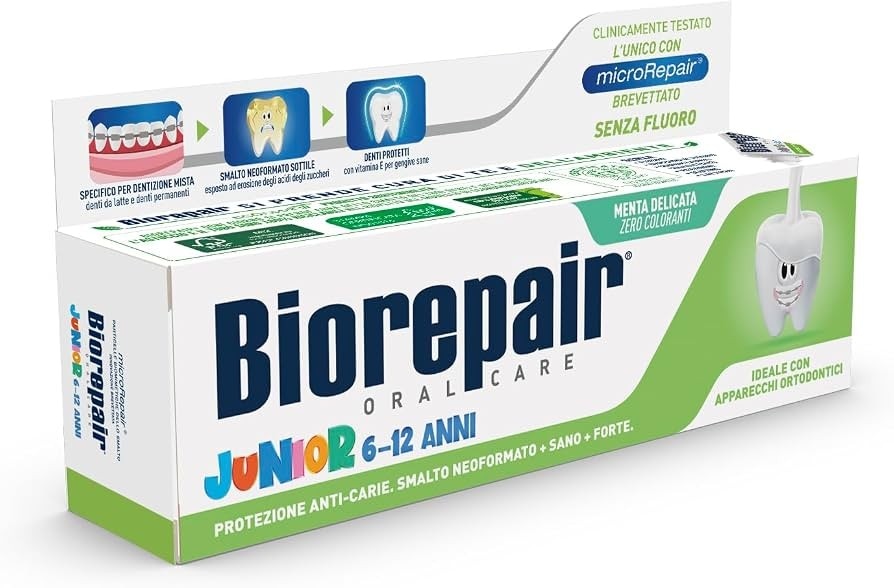 Biorepair dentifricio Junior 75 ml flacone in offerta da Lidl