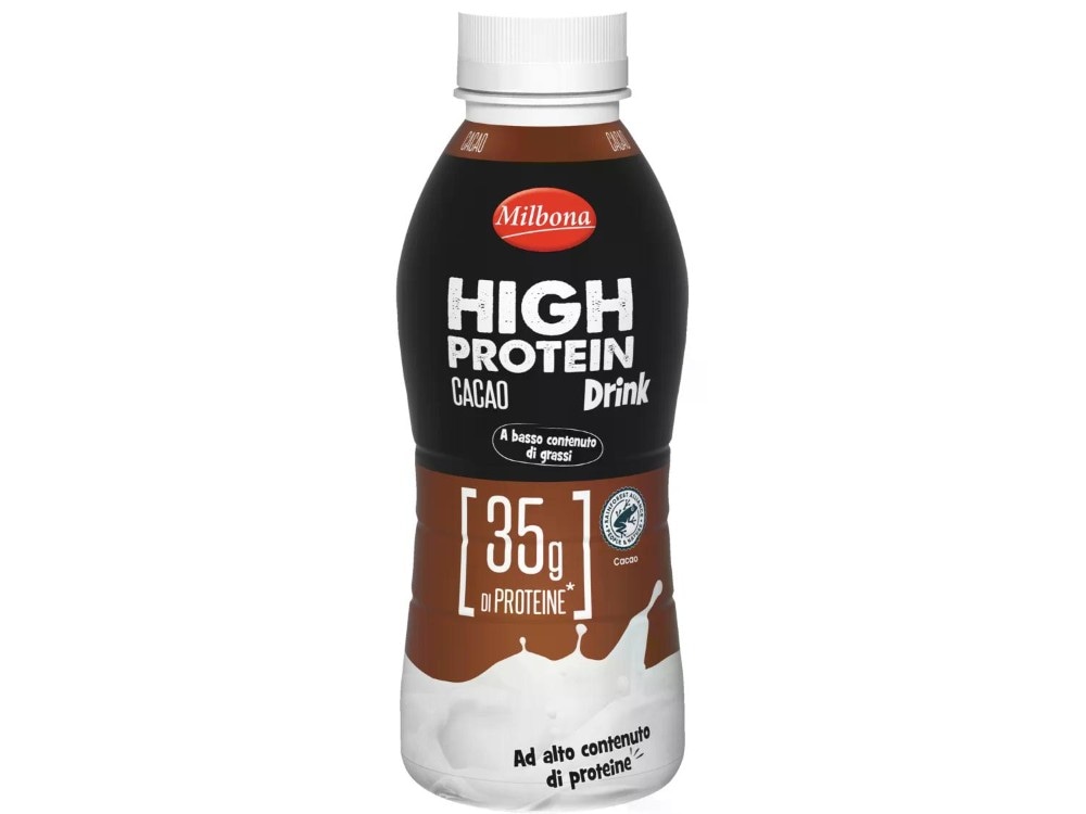 Bevanda High Protein 350 g confezione Milbona in offerta da Lidl