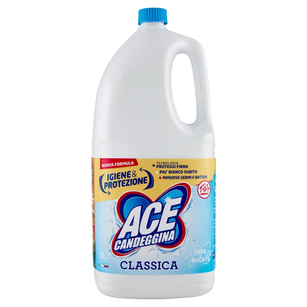 Candeggina Classica o Spray con candeggina Ace 3 l in offerta da Carrefour