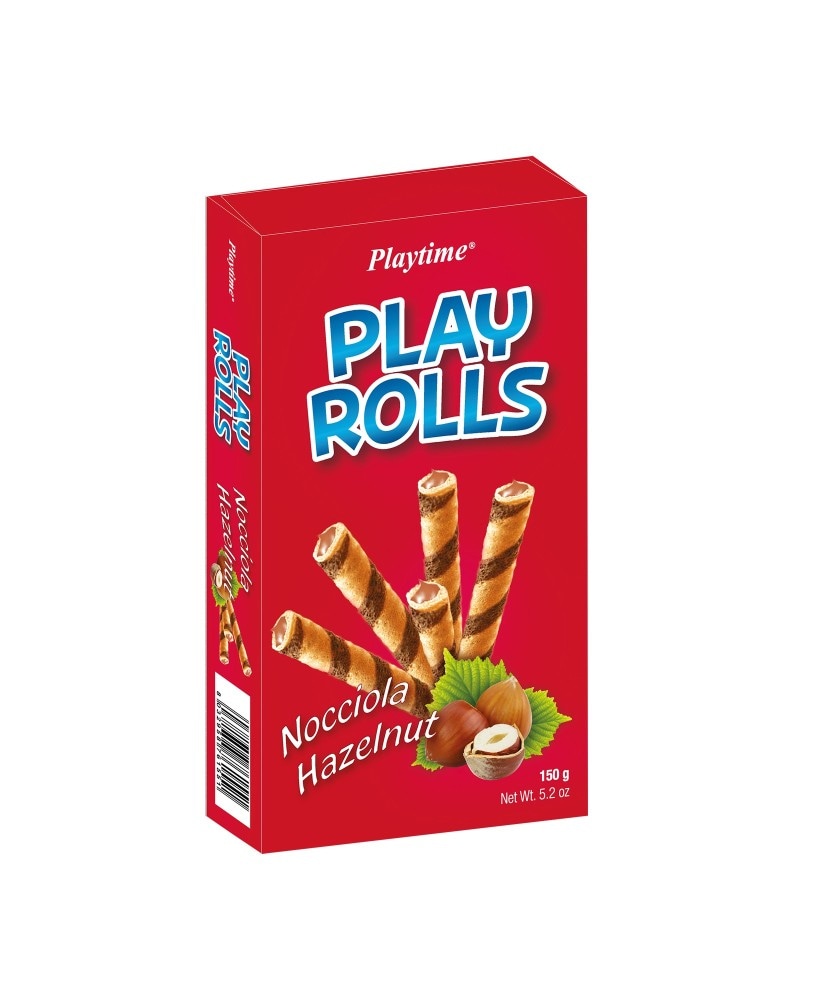 Cialde Wafer Play Rolls 150 g Playtime - Offerta nel negozio MD