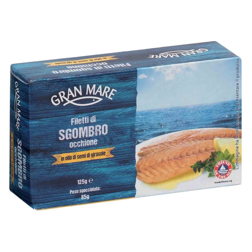 Filetti di Sgombro Gran Mare 125 g - Offerta nel negozio Penny