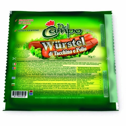 Wurstel misto Del Campo conf. da 12, kg 1 - Offerta nel negozio Bennet
