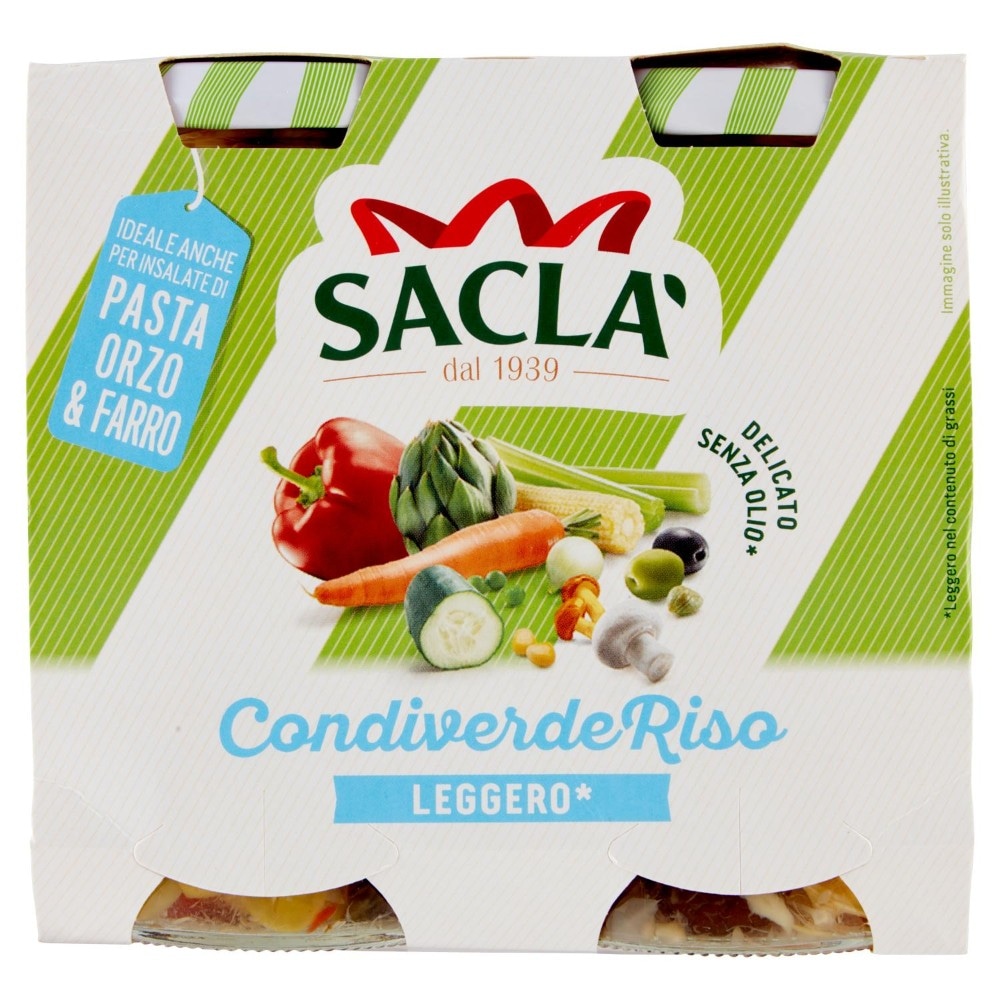 Insalata per Riso Condiverde Saclà 580 g in offerta da Bennet
