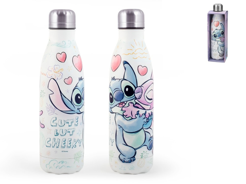 Bottiglia o mug termica Lilo & Stitch Angel 0,5 L in offerta da Bennet