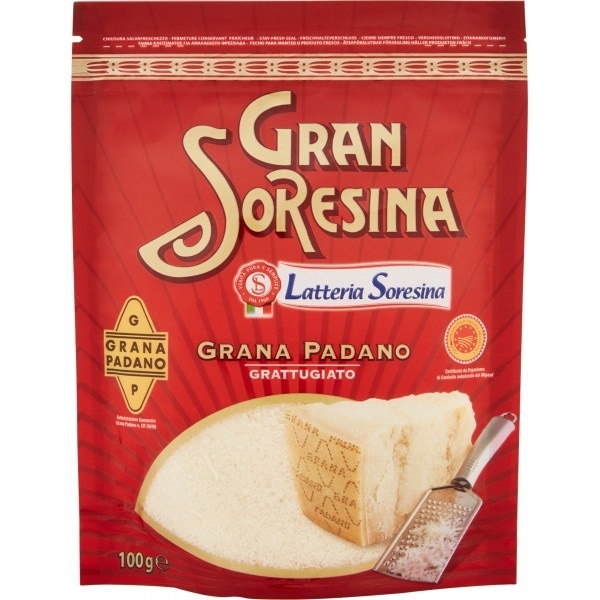 Grana Padano grattugiato DOP 100 g LATTERIA SORESINA in offerta da Iper La grande i
