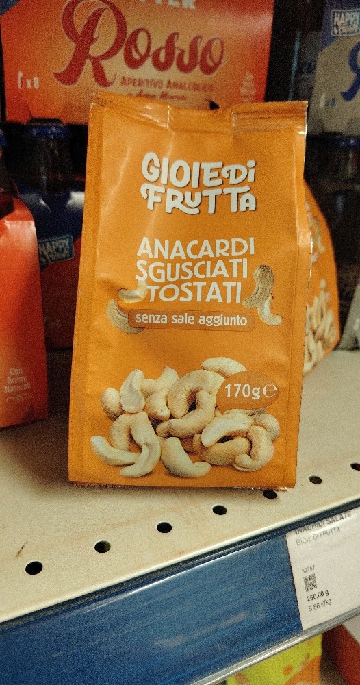 Anacardi Tostati 170 g Gioie di Frutta in offerta da MD