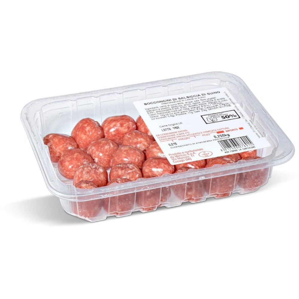 Bocconcini di salsiccia 250 g confezione in offerta da Lidl