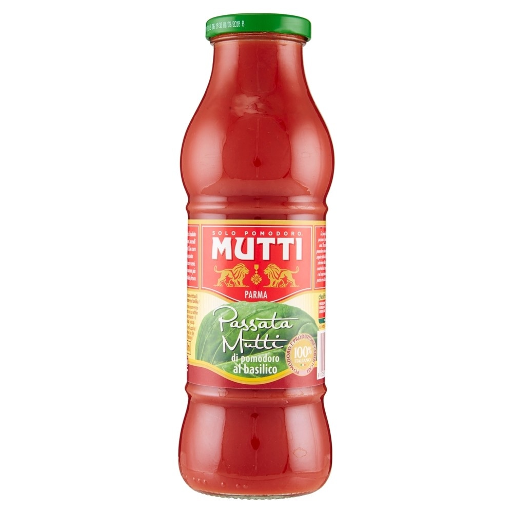Mutti passata di pomodoro al basilico 560 g in offerta da Bennet