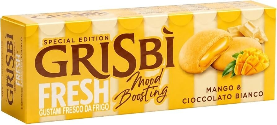 Grisbì mango e cioccolato bianco 112 g in offerta da ALDI