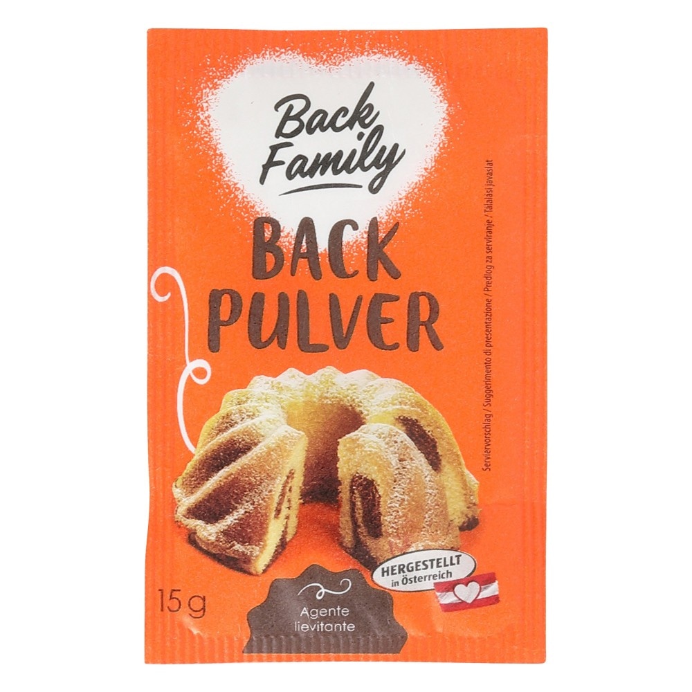 Lievito in Polvere 10 x 15 g Back Family - Offerta nel negozio ALDI