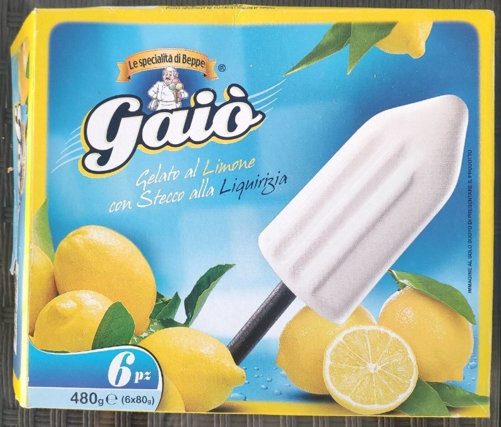 Gelati al Limone Gaio 480 g - Offerta nel negozio MD