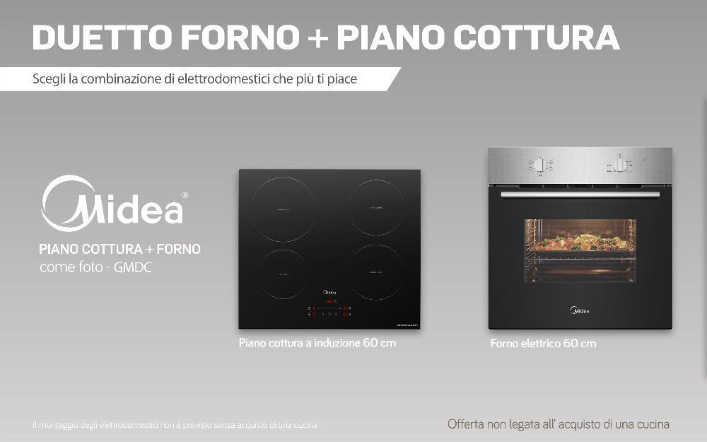 Duetto elettrodomestici Midea - Offerta nel negozio Mondo Covienza