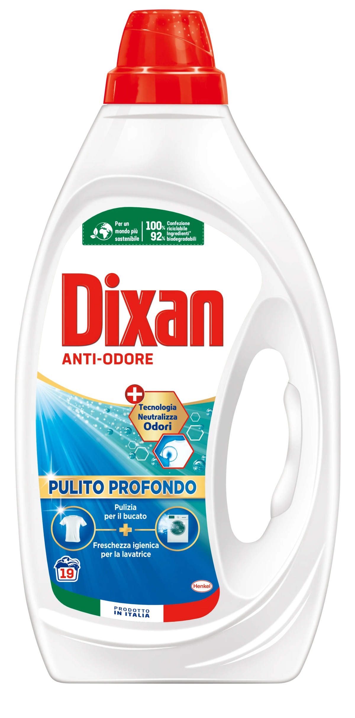 Dixan Lavatrice Liquido 38/42 misurini - Offerta nel negozio Risparmio Casa