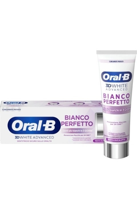Dentifricio Oral-B 3DW Advanced Bianco Perfetto - Offerta nel negozio Bennet