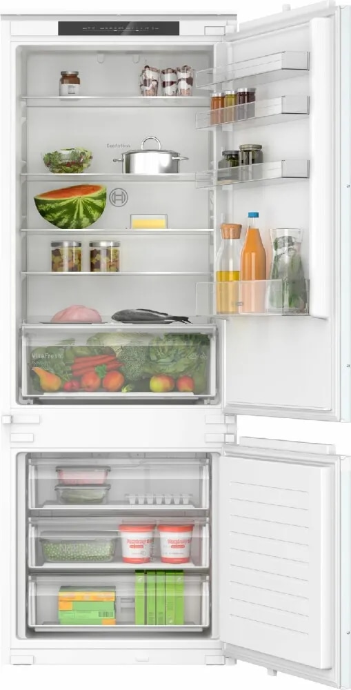 Frigo combinato da incasso XXL KBN9655EO - Serie 2 375 LT Bosch - Offerta nel negozio Comet