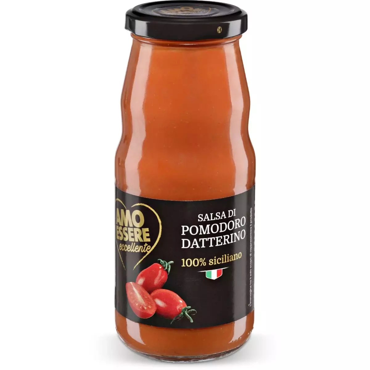 Salsa di pomodoro datterino 360 g AMO ESSERE in offerta da Eurospin