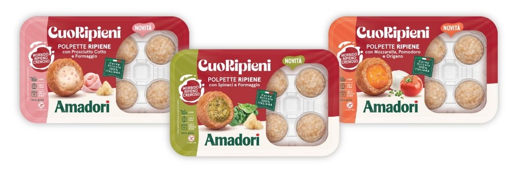 Polpette ripiene Cuoripieni Amadori 216 g in offerta da MD