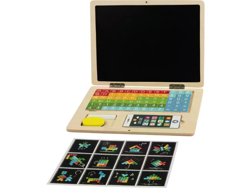 Lupilu calendario magnetico o computer in legno per bambini in offerta da Lidl