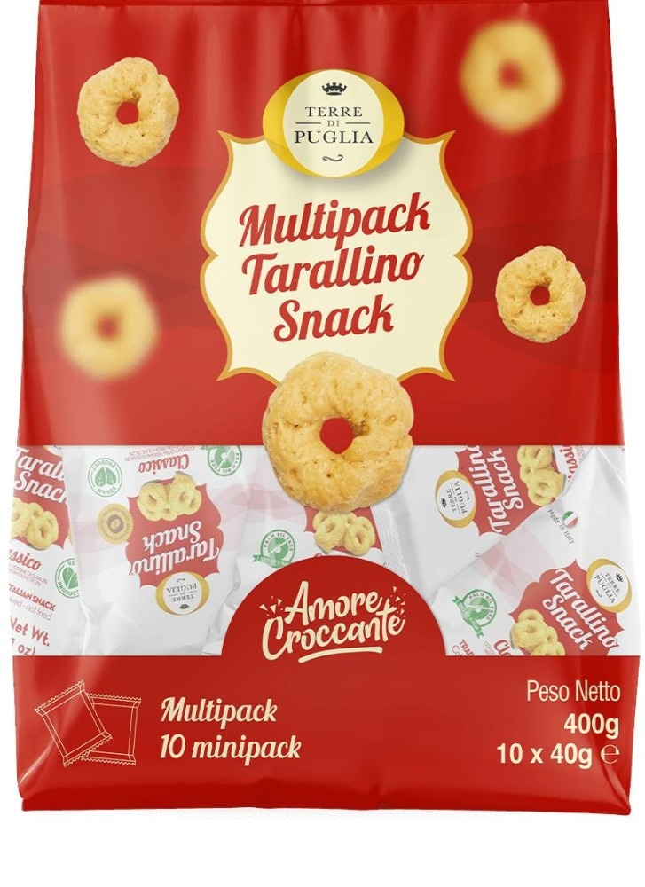 Taralli Multipack Terre di Puglia g 40 x 10 in offerta da Panorama