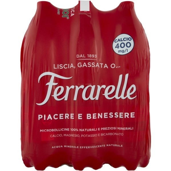 Acqua Ferrarelle lt 1,5 x 6 in offerta da Panorama