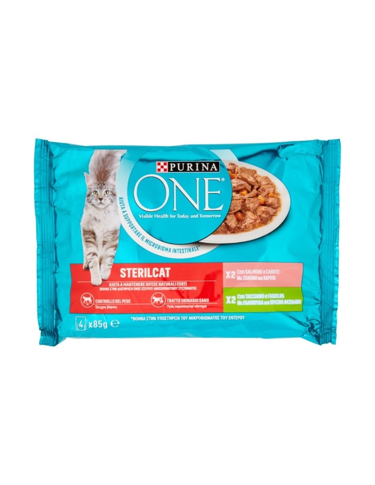 Alimento umido per gatti Single Serve 340 g Purina One in offerta da Bennet