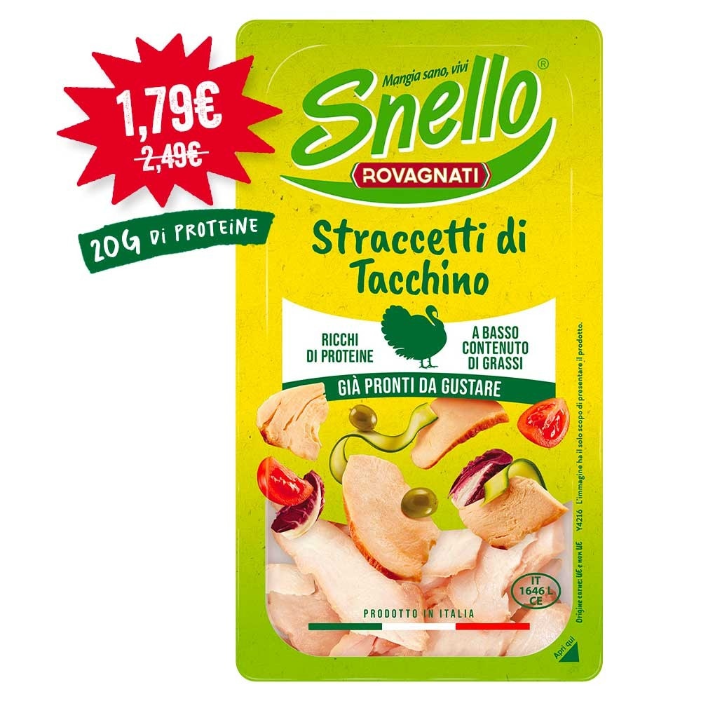 Straccetti di pollo, tacchino Snello 90 g ROVAGNATI - Offerta nel negozio Penny