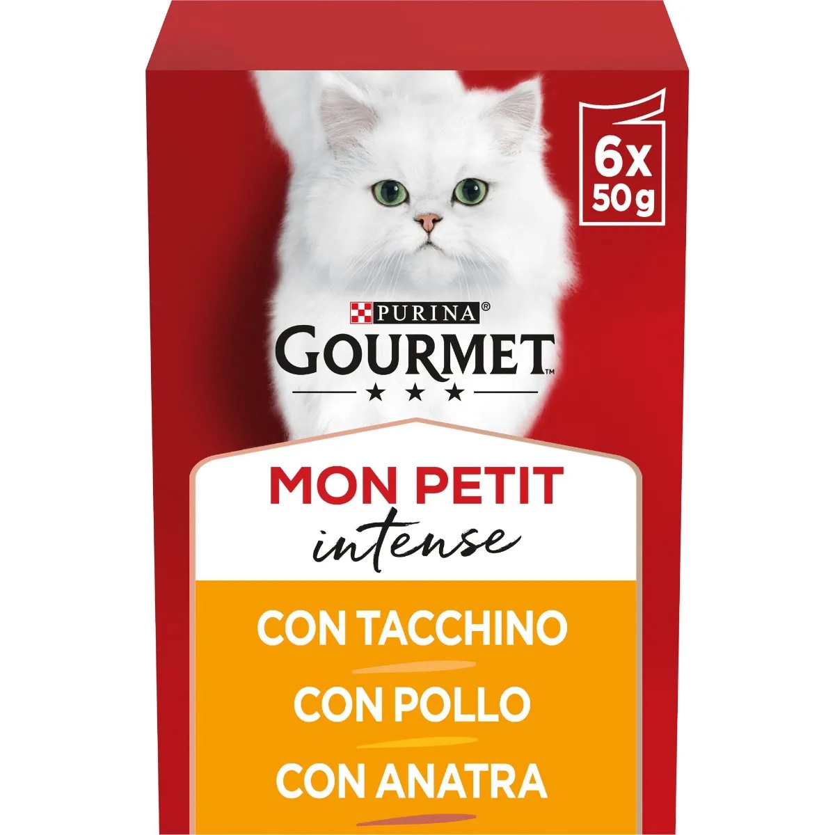 Bustine per gatti Gourmet Mon Petit 6x50 g Purina in offerta da Esselunga