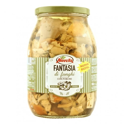 Misto funghi con porcini Novella g 980 in offerta da Panorama