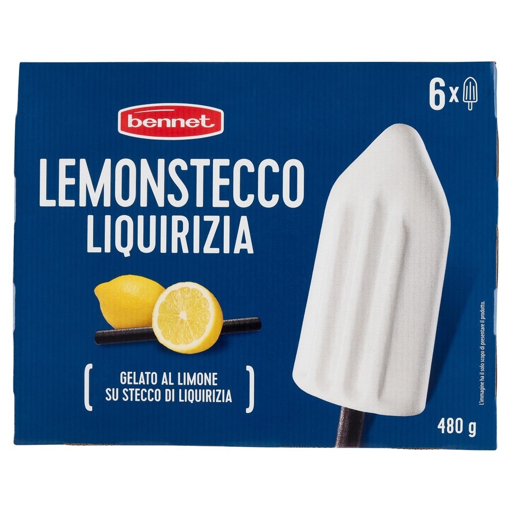 Lemonstecco liquirizia conf. da 6, g 480 Bennet in offerta da Bennet