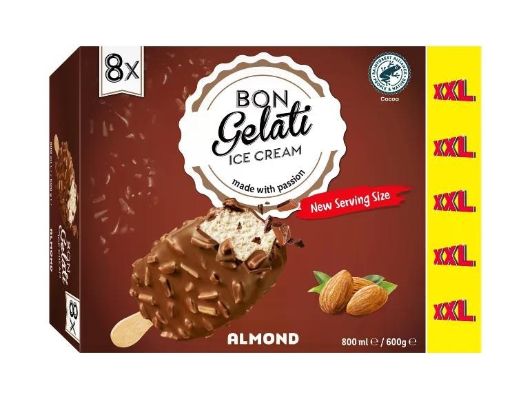Bon Gelati gelato al gusto di vaniglia bourbon 600 g in offerta da Lidl