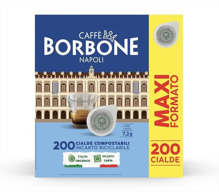 Caffè Borbone cialde compostabili miscela nobile e decisa 200 cialde in offerta da Euronics