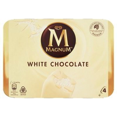 Magnum Bianco 4 pezzi Algida - Offerta nel negozio Lidl