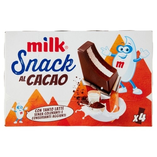 Milk snack 4 x 30 g in offerta da Eurospin