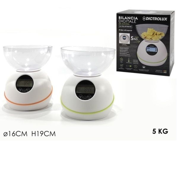 Bilancia da cucina digitale max 5 Kg DICTROLUX - Offerta nel negozio Happy Casa