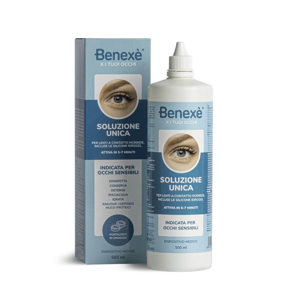 Soluzione unica per lenti a contatto Benexè 500 ml in offerta da Carrefour