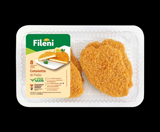 Cotolette pollo 440 g Fileni in offerta da MD