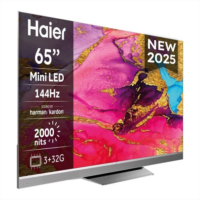 Haier H65M95EUX Mini LED Smart TV 65" in offerta da Euronics